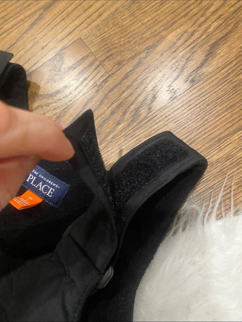 The Children's Place Black Insulated Snow Bibs for Kids